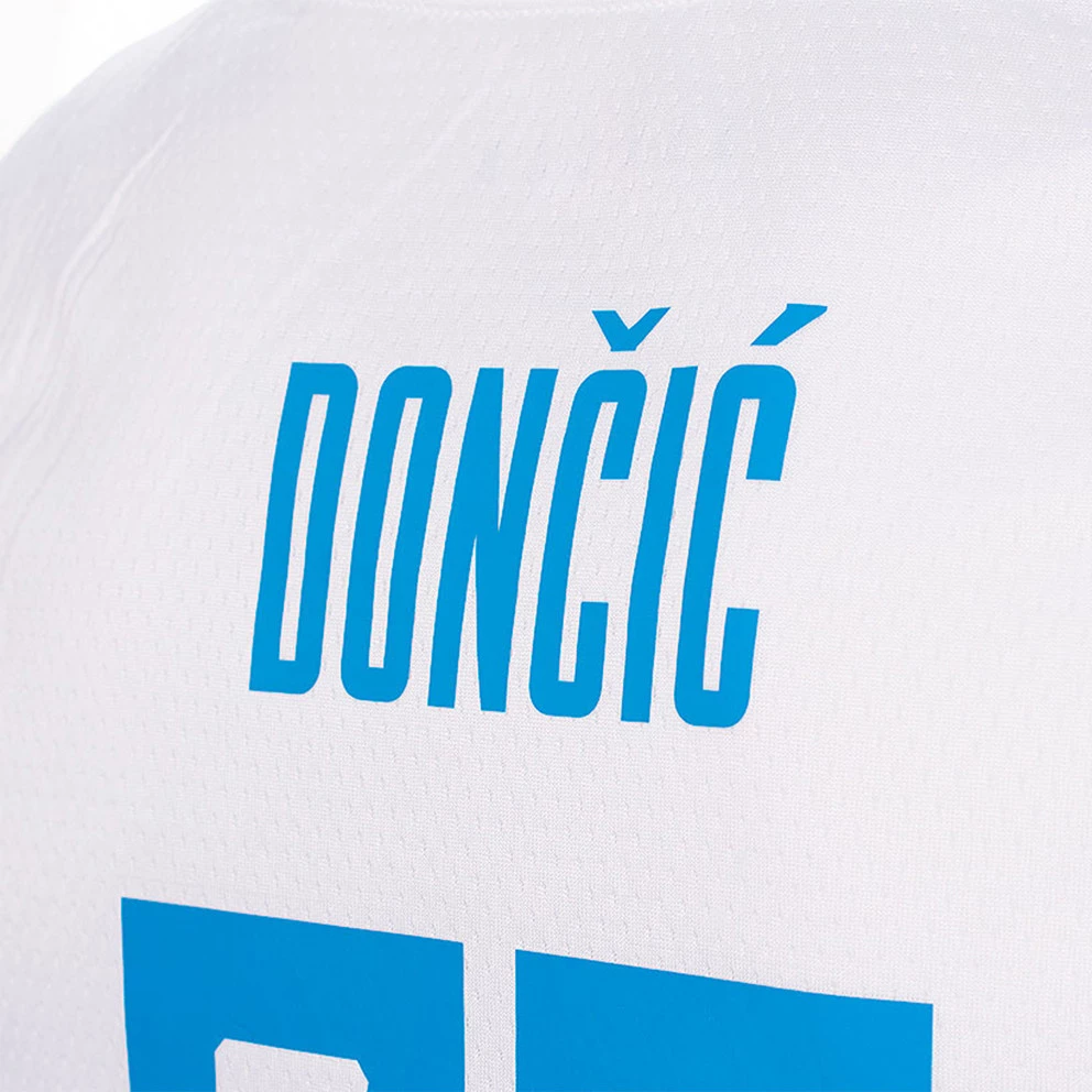 Nike Slovenia Limited Home Jersey Luka Doncic WHITE/KINETIC GREEN/NEPTUNE BLUE/(NEPTUNE BLUE) - Image 6