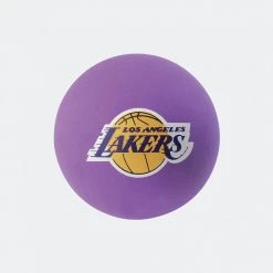Spalding Bounce Spaldeen Ball Los Angeles Lakers Μπαλάκι PURPLE