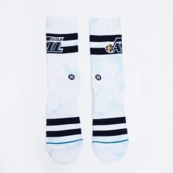 Stance Jazz Dyed InfiKnit NBA Crew Unisex Κάλτσες Blue