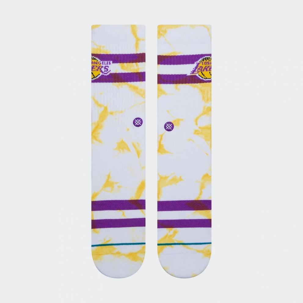 Stance Lakers Dyed Unisex Κάλτσες GOLD - Image 2