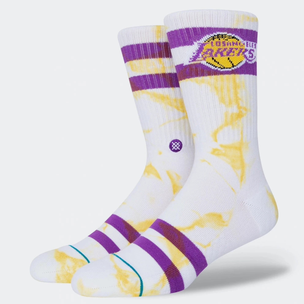 Stance Lakers Dyed Unisex Κάλτσες GOLD