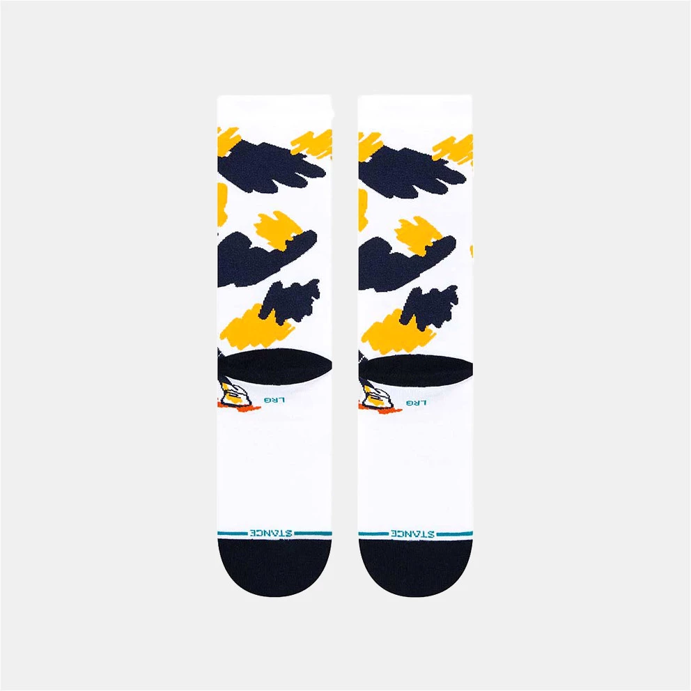 Stance Paint Mitchell Unisex Κάλτσες WHITE - Image 3