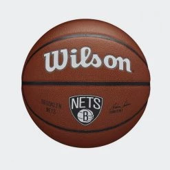 Wilson Brooklyn Nets Team Alliance Μπάλα Μπάκσκετ No7 ΜΠΟΡΝΤΩ