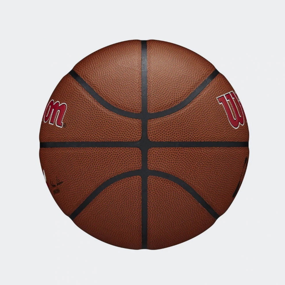 Wilson Chicago Bulls Team Alliance Μπάλα Μπάσκετ No7 RED/BLACK - Image 2