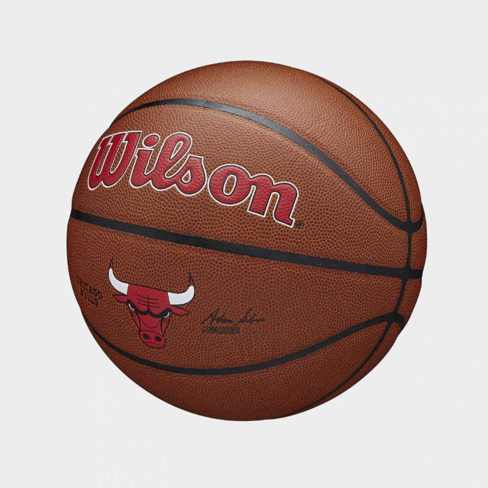 Wilson Chicago Bulls Team Alliance Μπάλα Μπάσκετ No7 RED/BLACK - Image 3