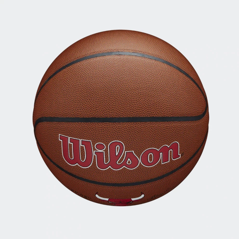 Wilson Chicago Bulls Team Alliance Μπάλα Μπάσκετ No7 RED/BLACK - Image 4