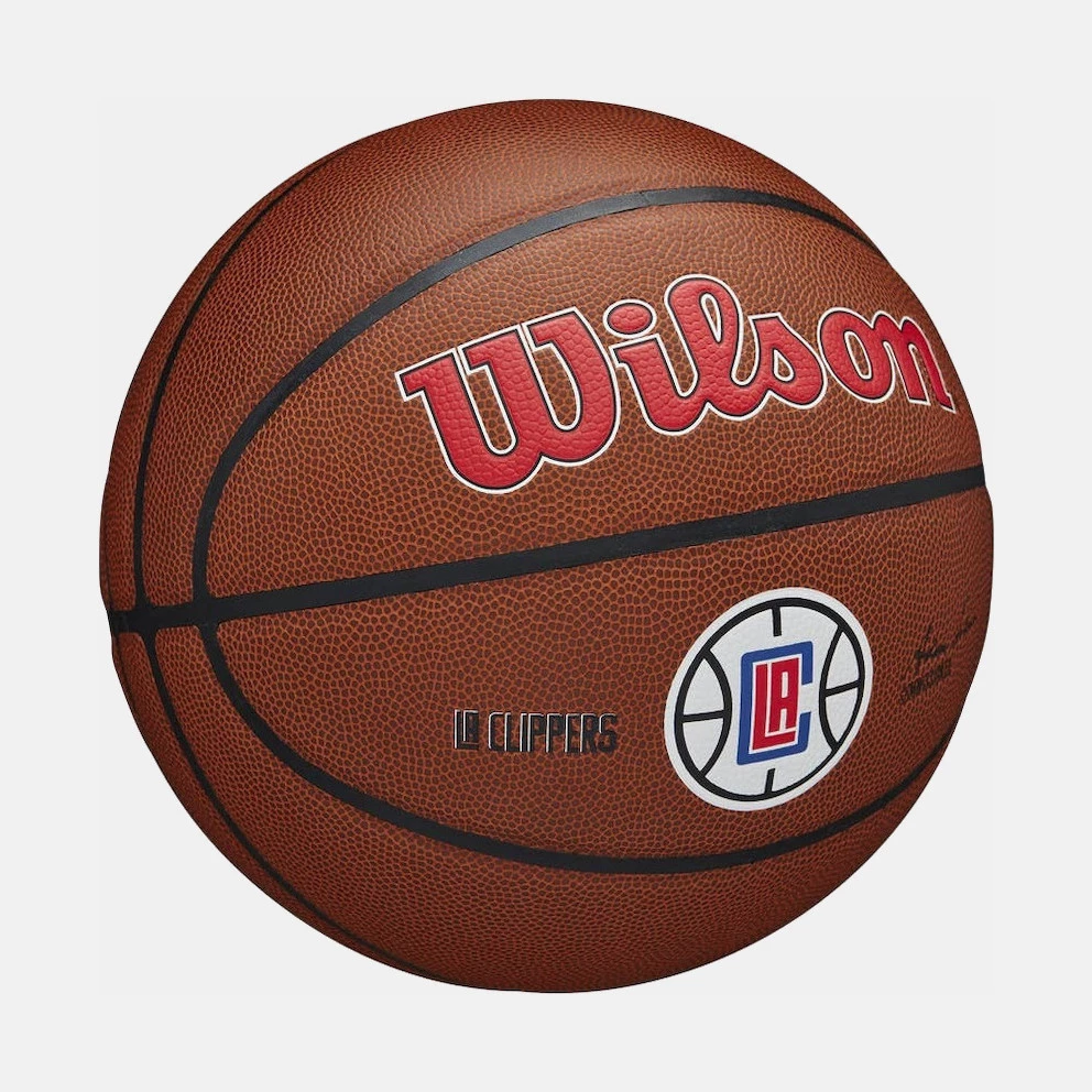 Wilson Los Angeles Clippers Team Alliance Μπάλα Μπάσκετ No7 ΜΠΟΡΝΤΩ - Image 3