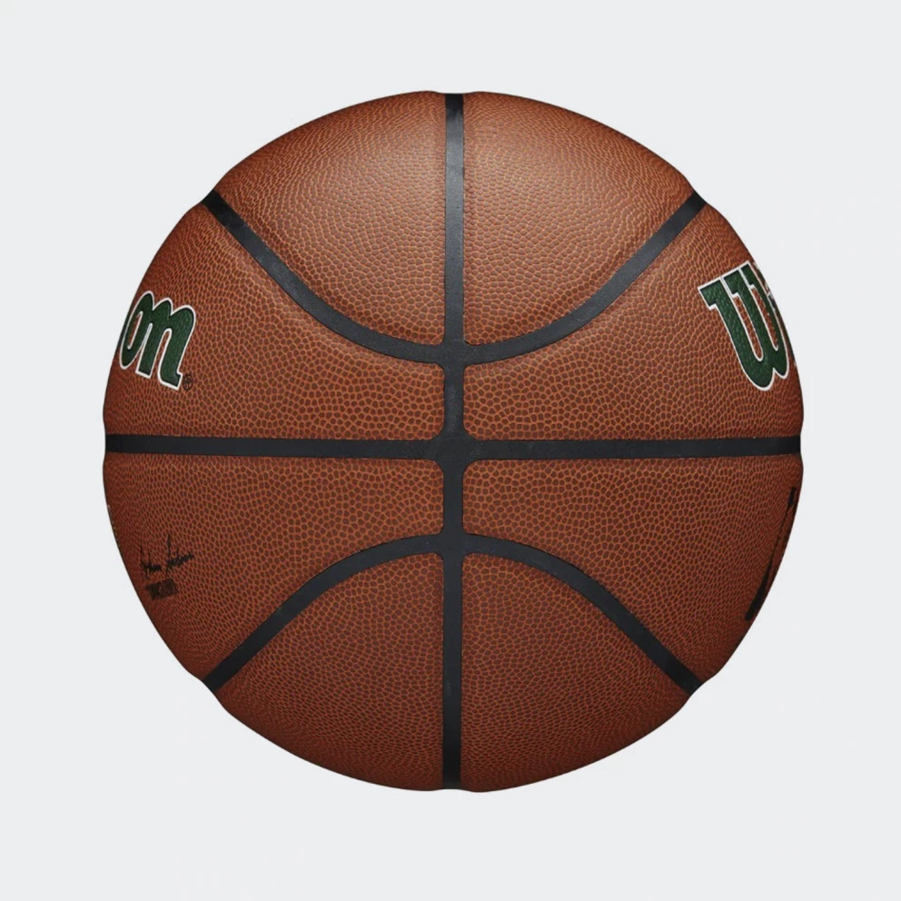 Wilson Milwaukee Bucks Team Alliance Μπάλα Μπάκσκετ No7 GREEN/WHITE - Image 4