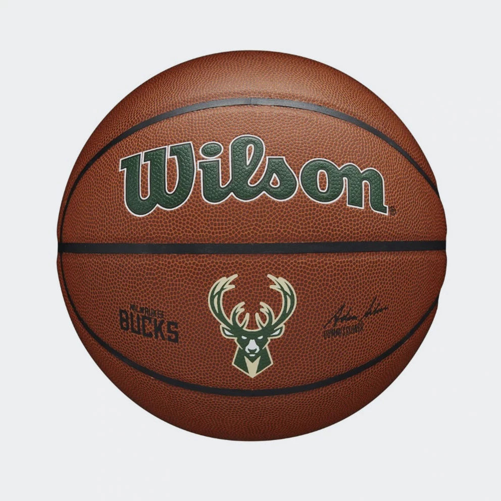 Wilson Milwaukee Bucks Team Alliance Μπάλα Μπάκσκετ No7 GREEN/WHITE