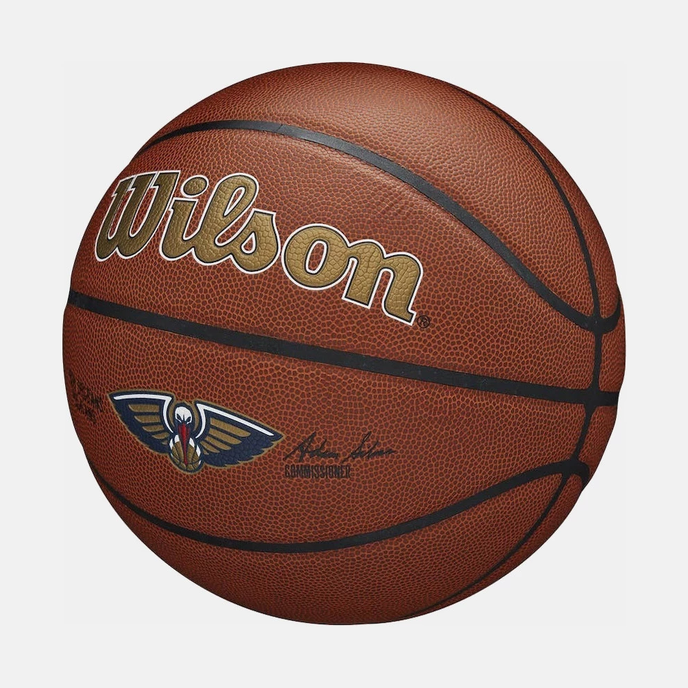 Wilson New Orleans Pelicans Team Alliance Μπάλα Μπάσκετ No7 ΜΠΟΡΝΤΩ - Image 2
