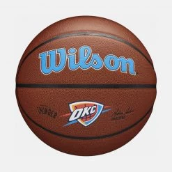 Wilson Oklahoma City Thunder Team Alliance Μπάλα Μπάσκετ No7 ΜΠΟΡΝΤΩ