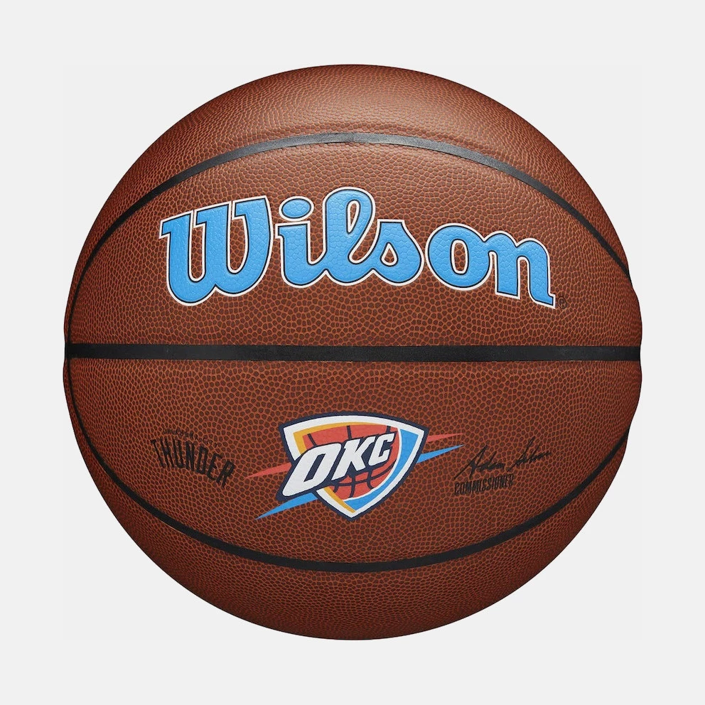 Wilson Oklahoma City Thunder Team Alliance Μπάλα Μπάσκετ No7 ΜΠΟΡΝΤΩ