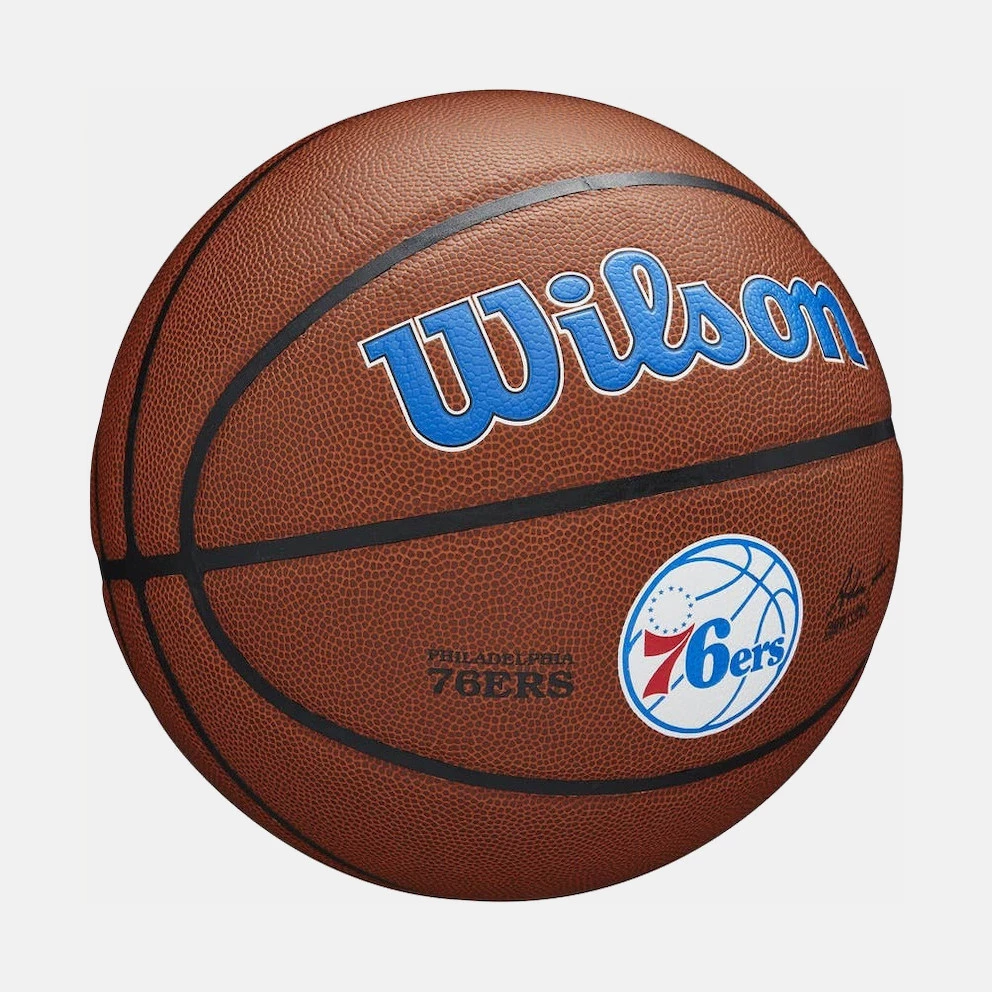 Wilson Philadelphia 76ers Team Alliance Μπάλα Μπάσκετ No7 ΜΠΟΡΝΤΩ - Image 2