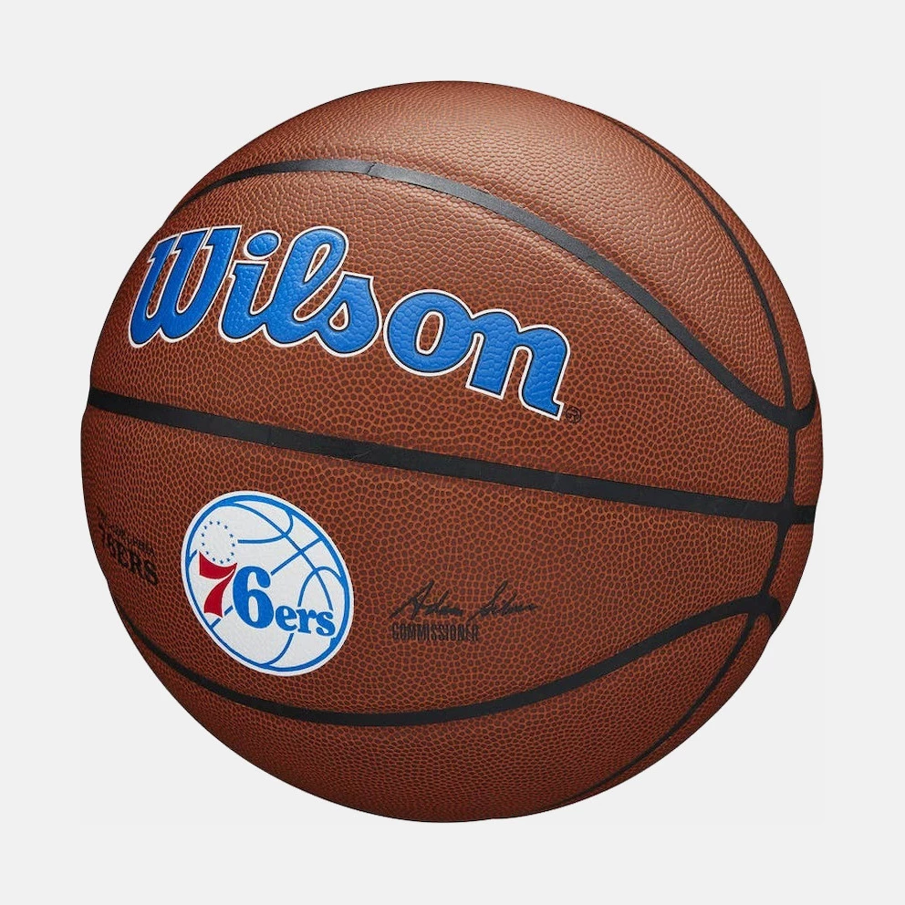 Wilson Philadelphia 76ers Team Alliance Μπάλα Μπάσκετ No7 ΜΠΟΡΝΤΩ - Image 3