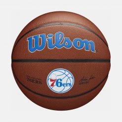 Wilson Philadelphia 76ers Team Alliance Μπάλα Μπάσκετ No7 ΜΠΟΡΝΤΩ