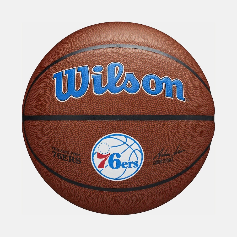 Wilson Philadelphia 76ers Team Alliance Μπάλα Μπάσκετ No7 ΜΠΟΡΝΤΩ