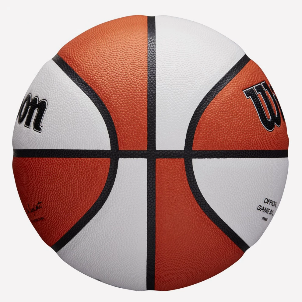 Wilson Wnba Official Game Μπάλα Μπάσκετ ORANGE/WHITE - Image 4